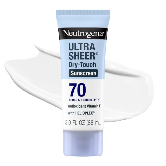 Protector solar Neutrogena Ultra Sheer SPF 70