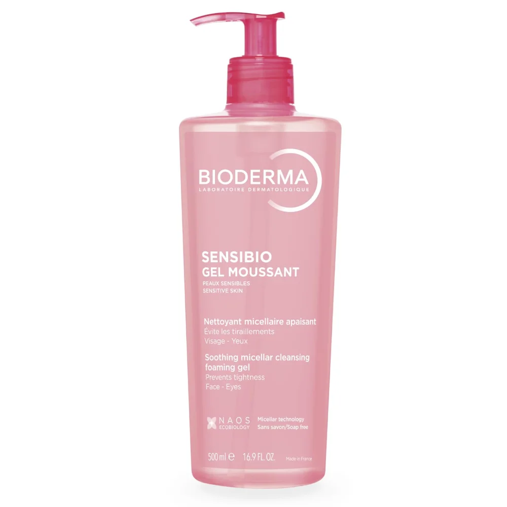 Gel limpiador Bioderma Sensibio Gel Moussant 500 ml